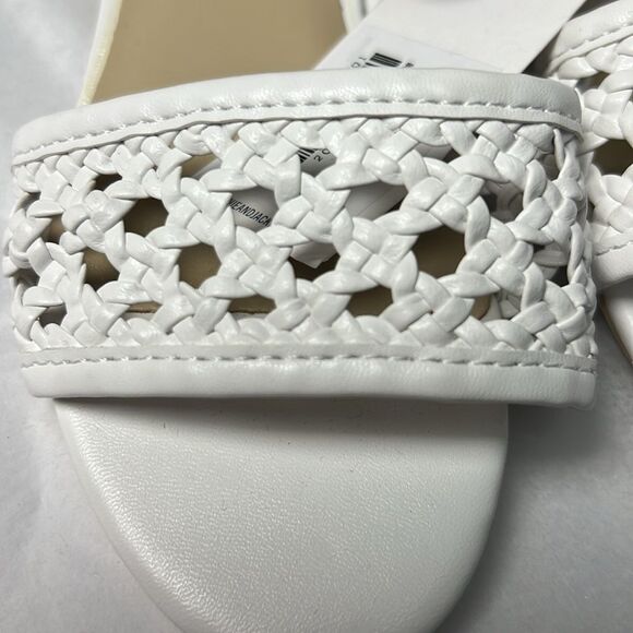 Janie and Jack 100048891 Girls white Woven Sandal NWT - Picture 3 of 11